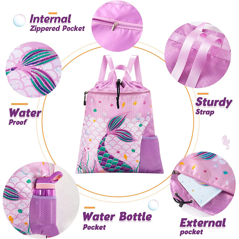 Gym misy rivotra mifofofofo kay Drawstring Bags