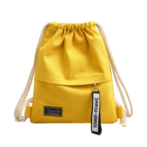 Canvas Daily Drawstring Bag