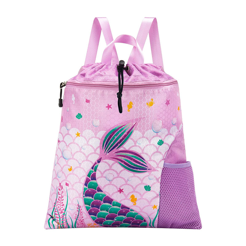 Fivarotana mermaid gym bag Drawstring Bag