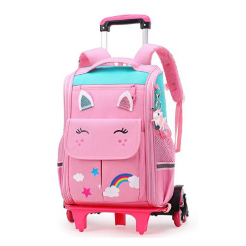 Ankizy Trolley Bag misy Stationery